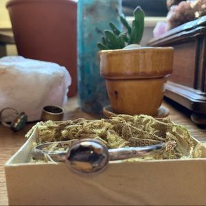 925 sterling bracelet w/butterfly wing